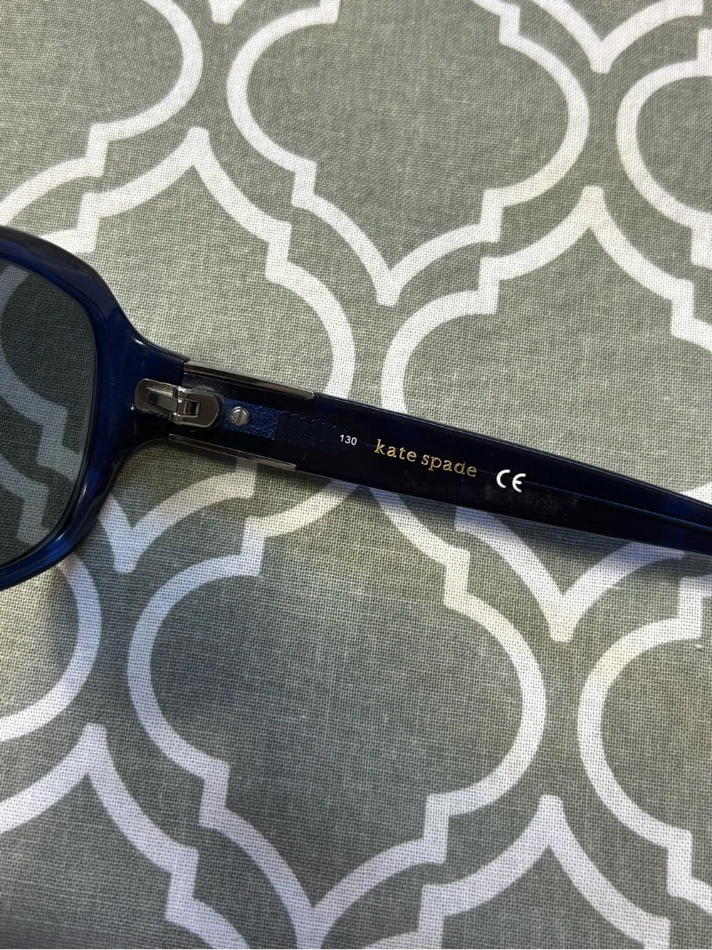 Kate Spade Sunglasses Rx Prescription Frames Only (Navy Blue)